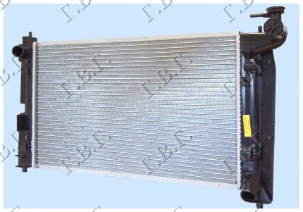 HLADNJAK MOTORA 1.4/1.6 i-VVTi BENZIN (MAN) (600x350) (JAPAN) (BRZA SPOJNICA ZA VENTILATOR)