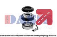 (Elektro)magnetna spojnica, kompresor klima-uredjaja AKS DASIS 853106N - Opel Astra G 1.4