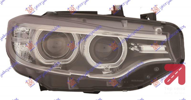 FAR Bi-XENON SA LED DNEVNIM SVETLOM (DEPO) Desna str. BMW X1 (E84) (2013-2015) (OEM: 63117290262, 6311729024004)