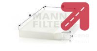 Filter, vazduh unutrasnjeg prostora MANN-FILTER CU 3567 - FORD FOCUS 1.8