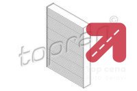 Filter, vazduh unutrasnjeg prostora TOPRAN 700 130 - CLIO 2 1.5 dCi