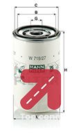 Filter za ulje MANN-FILTER W 719/27 - FORD FOCUS 1.8