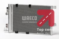 Kondenzator, klima-uredjaj WAECO 8880400157 - Opel Astra G 1.4