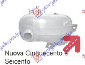 POSUDA ZA TECNOST 1.1i SPORTING FIAT CINQUECENTO (1993-1998) (OEM: 46407685)