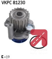 Pumpa za vodu SKF VKPC 81230 - Golf 4 1.9 TDI