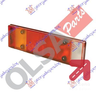 STAKLO STOP LAMPE DUZE.OTV.KAROS. 96- IVECO DAILY (1990-2000) (OEM: 3981782, 93161844)