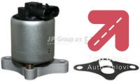 Ventil, recirkulacija izduvnih gasova JP GROUP 1225000600 - Opel Astra G 1.4