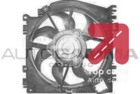 Ventilator, hladjenje motora AUTOGAMMA GA200637 - CLIO 2 1.5 dCi