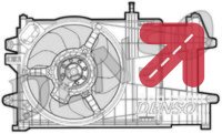 Ventilator, hladjenje motora DENSO DER09039 - Punto 2 1.2