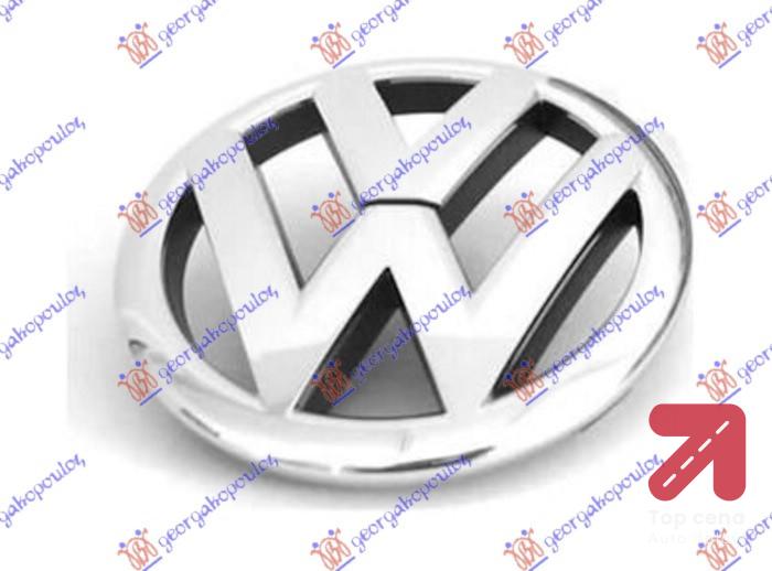 ZNAK PREDNJI (O) VW POLO (2009-2014) (OEM: 6R0853600A)
