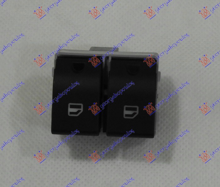 PREKIDAC U PREDNJIM VRATIMA (2 TASTERA) (AUTO) (CRNI KONEKTOR) (2/4 VRATA ZA PREDNJE PROZORE) (4 PIN)
