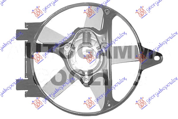 VENTILATOR HLADNJAKA KOMPLET (1.1/1.3 BENZIN)