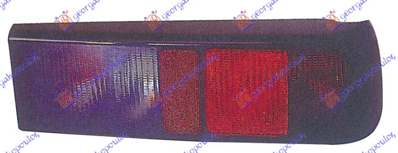 STOP LAMPA 4 VRATA (ZATAMNJENA) (DEPO)