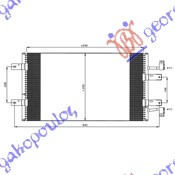 HLADNJAK KLIME 2.5 CDTi (69x39)
