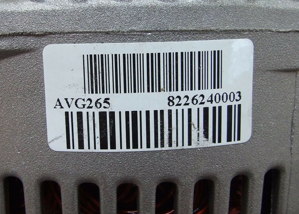 ALTERNATOR VALEO 12V 110A RENAULT CLIO KANGOO 1.9DCI