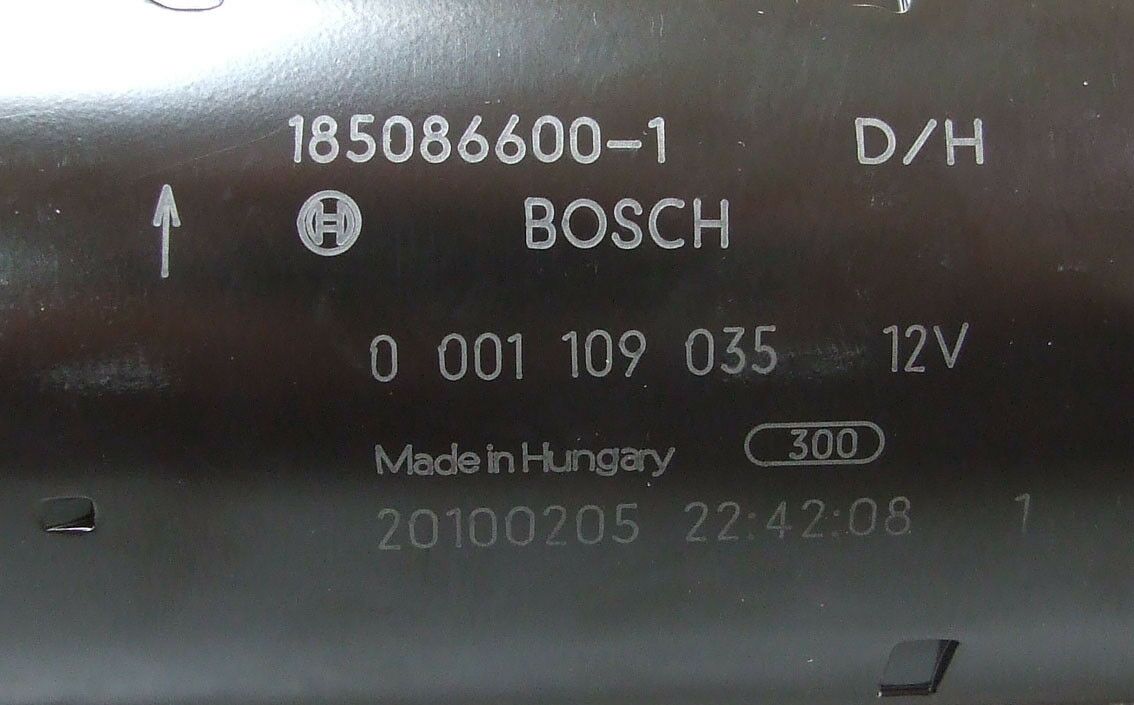 ANLASER BOSCH PERKINS 12V 2,0KW