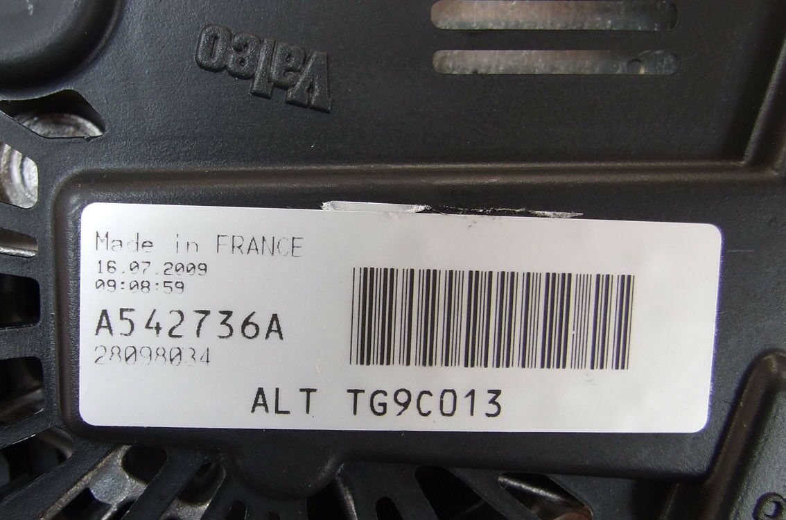 ALTERNATOR VALEO 12V 90A FORD FIESTA FORD KA 1.3
