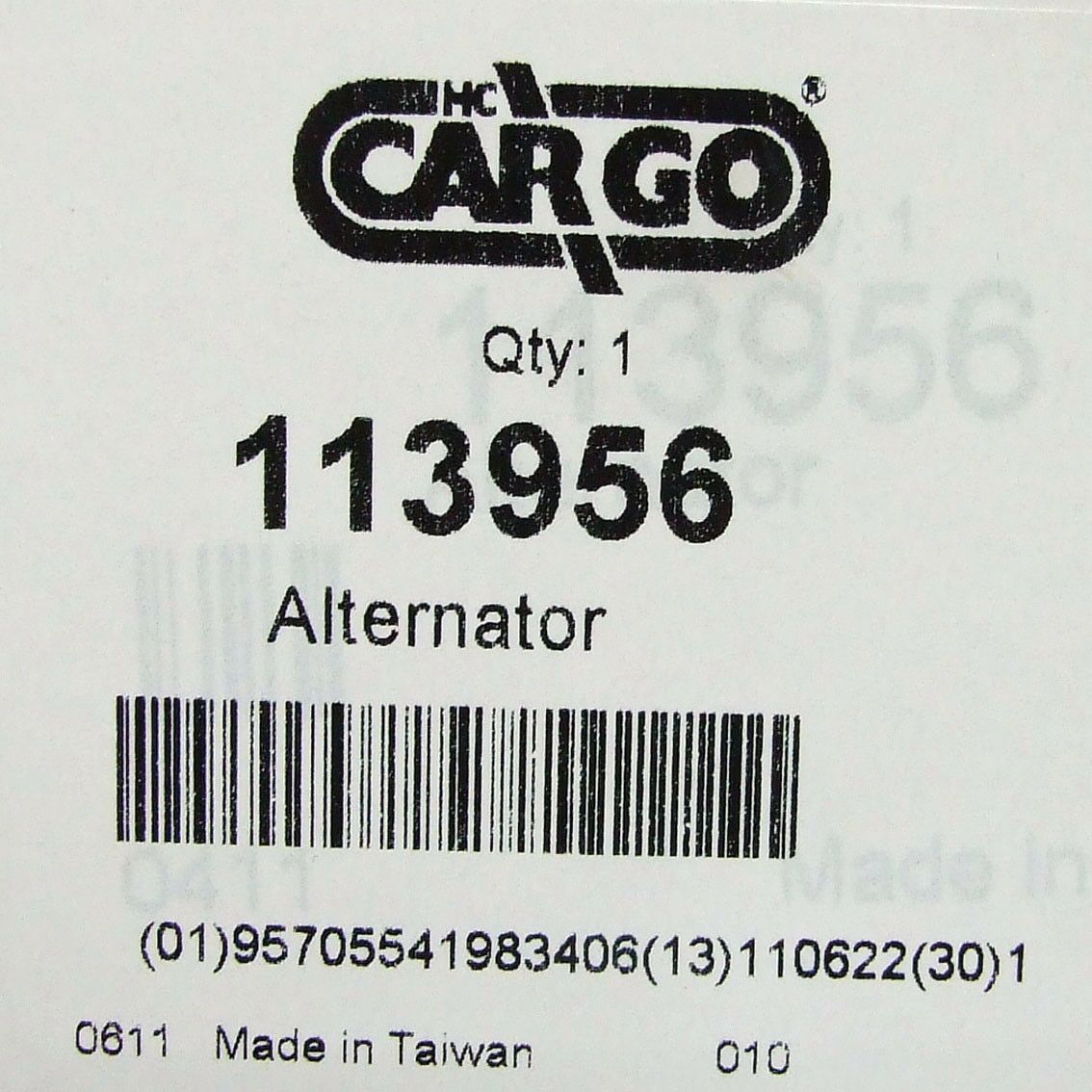 ALTERNATOR HITACHI 12V 100A OPEL ASTRA H 1.7CDTI