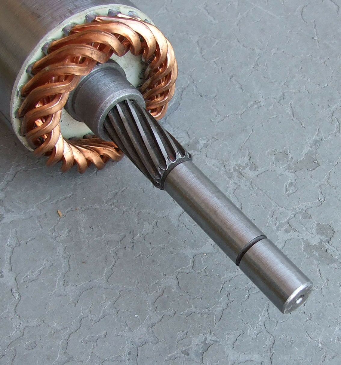 ROTOR ANL LUCAS M50 VILJUŠKAR PERKINS 12 SPIRALA