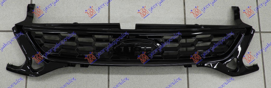 PVC MASKA CRNA (CRNI OKVIR)