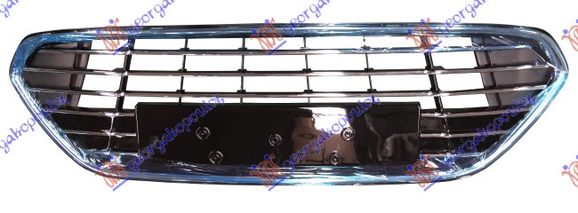 CENTRALNA RESETKA HROM/CRNA (HROM OKVIR)