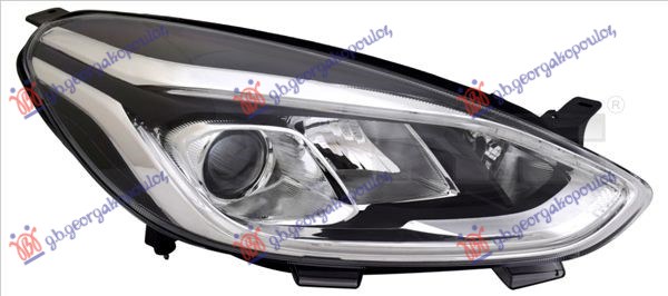 FAR ELEKTRICNI (H7/H1) SA LED DNEVNIM SVETLOM (SA MOTOROM) (TYC)