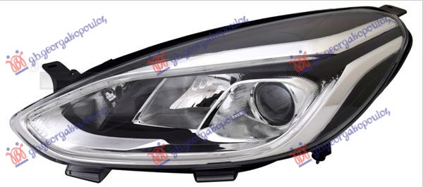 FAR ELEKTRICNI (H7/H1) SA LED DNEVNIM SVETLOM (SA MOTOROM) (TYC)