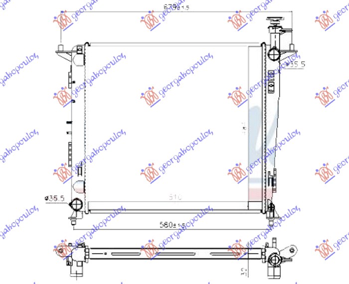 HLADNJAK MOTORA 2.2 CRDi DIZEL (MAN) (510x480)