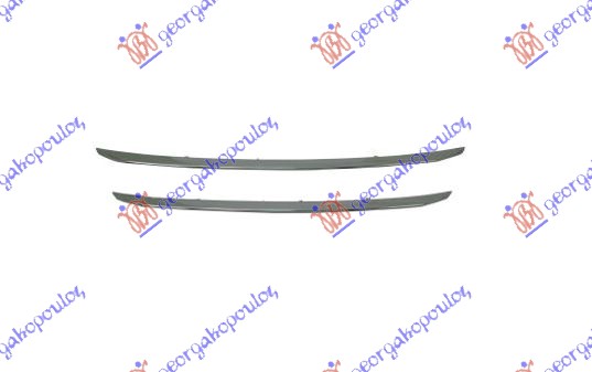 LAJSNA PVC MASKE HROM (SET 2 KOM)