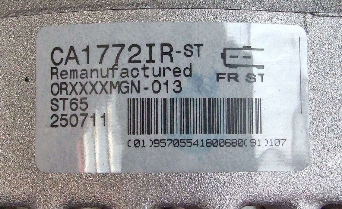 ALTERNATOR MARELLI 12V 90A FORD FIESTA 1.8 D,TD 00-