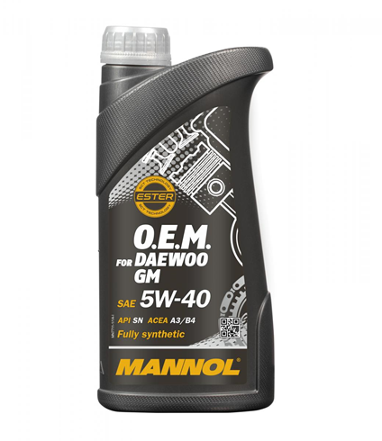 OEM DAEWOO,GM 5W40       20X1L