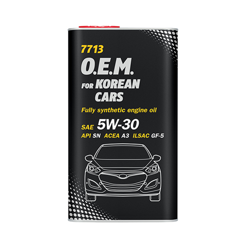 KOREAN CARS 5W30            4L