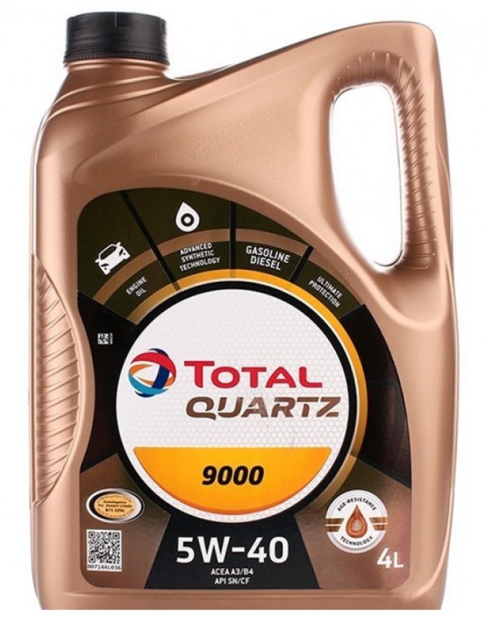 Ulje motorno Total Quartz 9000 5W-40 4/1