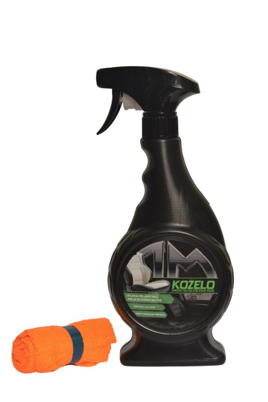 Kozelo + microfiber - 500ml  Sredstvo za čišćenje, negu i zaštitu kožnih površina