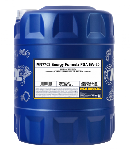 ENERGY FORMULA PSA  5W30   20L