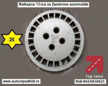 Ratkapna 13-ica za Zastavine automobile