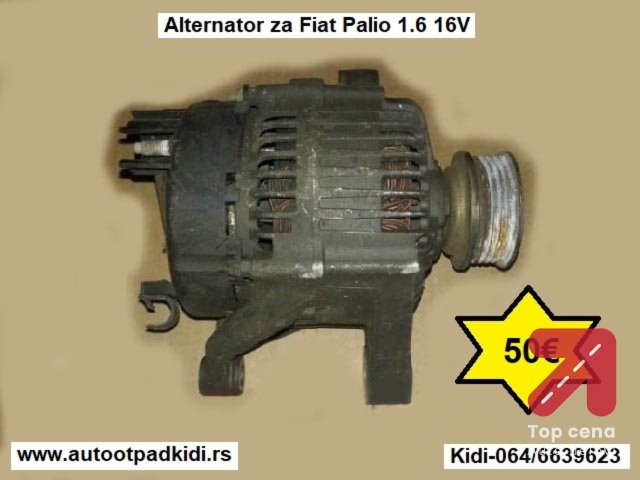 Alternator za Fiat Palio 1.6 16V
