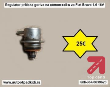 Regulator pritiska goriva na comon-rail-u za Fiat Brava 1.6 16V