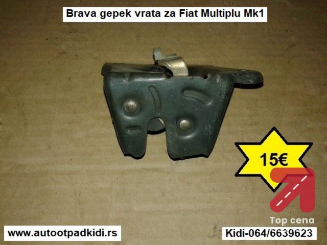 Brava gepek vrata za Fiat Multiplu Mk1
