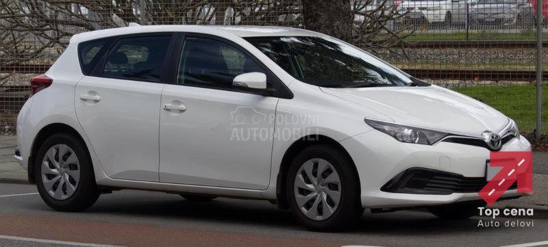 Delovi za Toyota Auris od 2007. do 2020