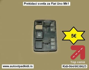 Prekidaci svetla za Fiat Uno Mk1