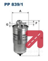 Filter za gorivo FILTRON PP 839/1 - SKODA OCTAVIA 1.9 TDI