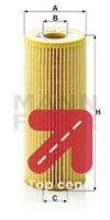 Filter za ulje MANN-FILTER HU 726/2 x - SKODA OCTAVIA 1.9 TDI