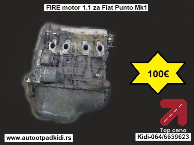 FIRE motor 1.1 za Fiat Punto Mk1
