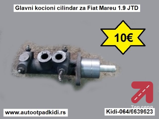 Glavni kocioni cilindar za Fiat Mareu 1.9 JTD
