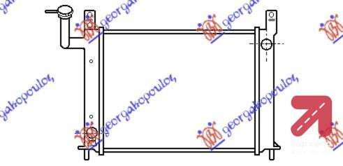 HLADNJAK 1.4 - 1.6CC (49x34.8) (KOYO) NISSAN SUNNY (N13) (1990-1991) (OEM: 2141077A00)