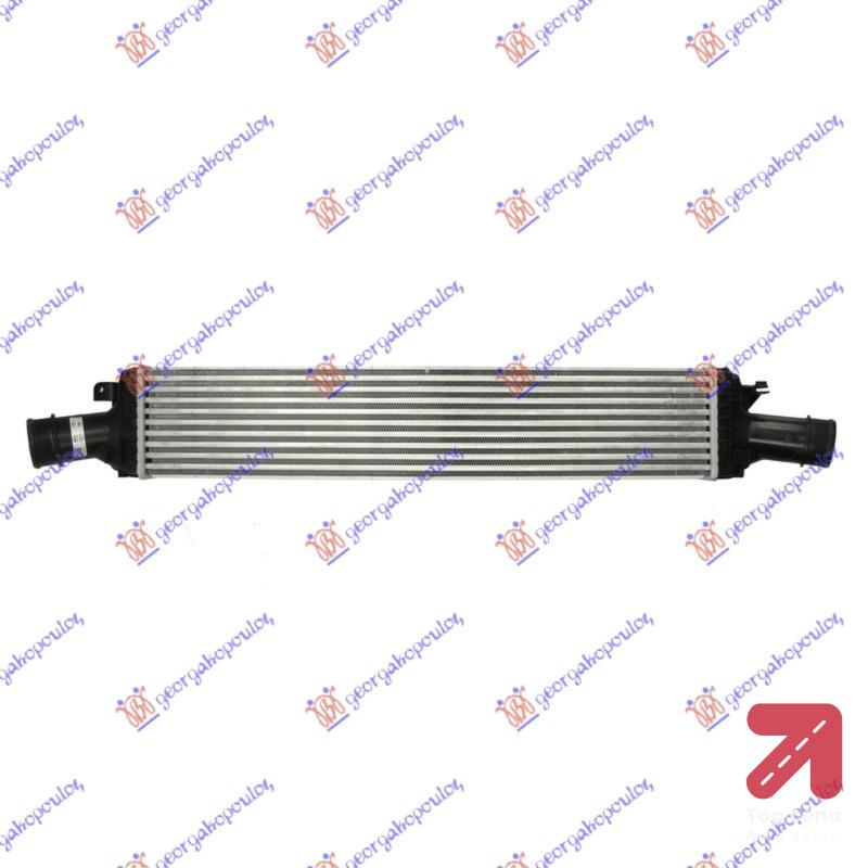 HLADNJAK INTERKULERA 2.7 - 3.0 DIZEL (720x140x80) AUDI A8 (2013-2017) (OEM: 8K0145805AC, 8K0145805E)