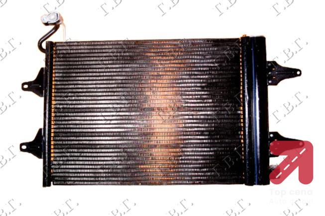 HLADNJAK KLIME BENZIN-DIZEL (47x36.2x1.6) VW FOX (2005-2011) (OEM: 6Q0820411, 6Q0820411B, 6Q0820411E)