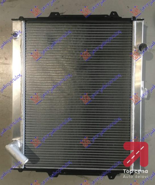 HLADNJAK MOTORA 2.3 - 2.5 TD (42.5x59.8x4.5) MITSUBISHI PAJERO (1983-1992) (OEM: MB356155)