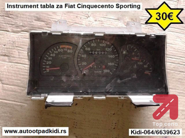 Instrument tabla za Fiat Cinquecento Sporting

